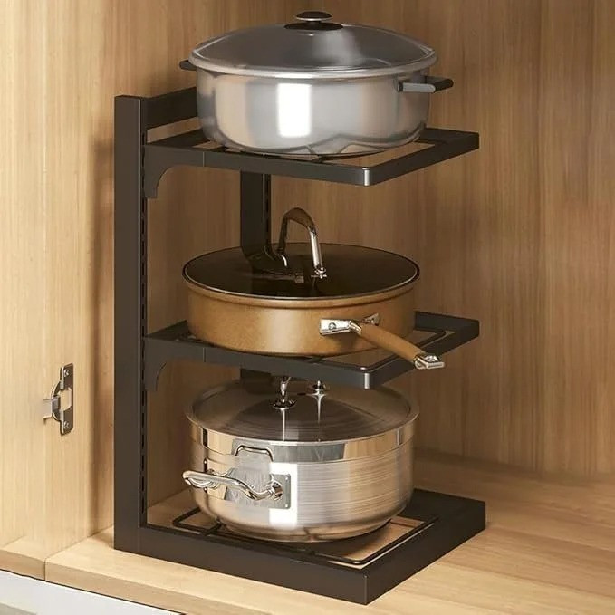 3 Layer High Quality Kitchen Pot Rack